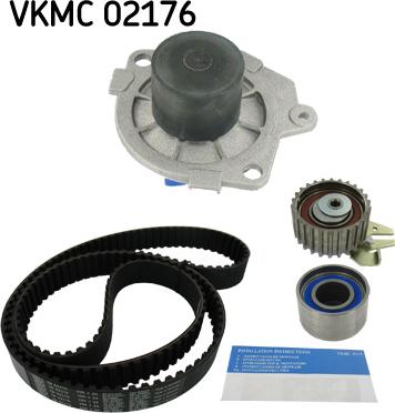 SKF VKMC 02176 - Pompa acqua + Kit cinghie dentate autozon.pro