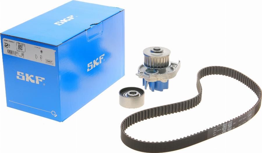 SKF VKMC 02206-2 - Pompa acqua + Kit cinghie dentate autozon.pro