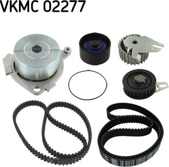 SKF VKMC 02277 - Pompa acqua + Kit cinghie dentate autozon.pro