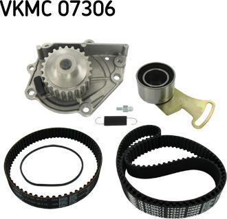 SKF VKMC 07306 - Pompa acqua + Kit cinghie dentate autozon.pro