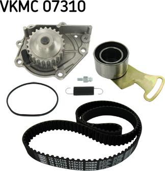 SKF VKMC 07310 - Pompa acqua + Kit cinghie dentate autozon.pro