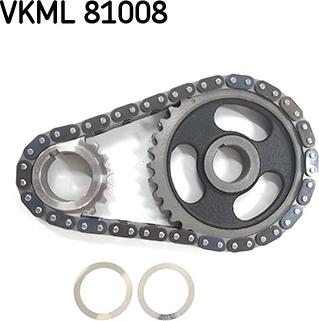 SKF VKML 81008 - Kit catena distribuzione autozon.pro