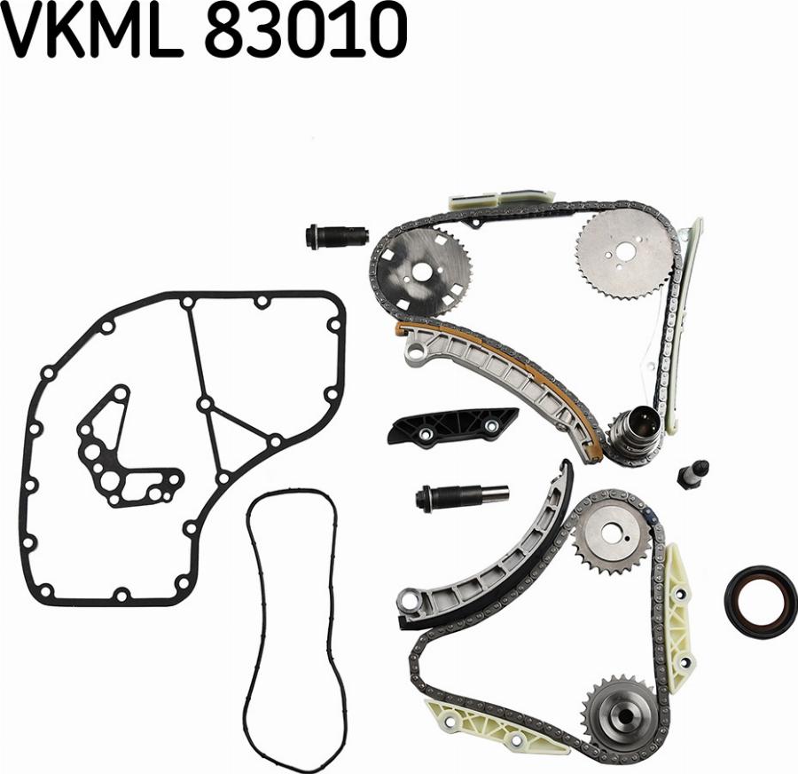 SKF VKML 83010 - Kit catena distribuzione autozon.pro