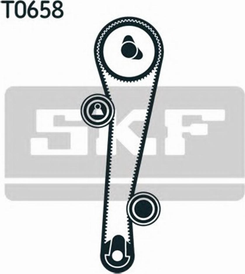 SKF VKMS 95655 - Kit cinghie dentate autozon.pro