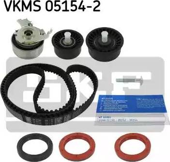 SKF VKMS 05154-2 - Kit cinghie dentate autozon.pro