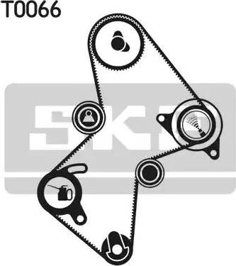 SKF VKMS 06111-1 - Kit cinghie dentate autozon.pro