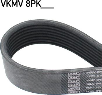 SKF VKMV 8PK1162 R - Cinghia Poly-V autozon.pro