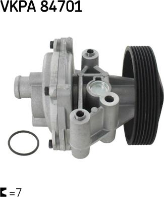 SKF VKPA 84701 - Pompa acqua autozon.pro