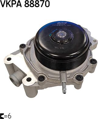 SKF VKPA 88870 - Pompa acqua autozon.pro