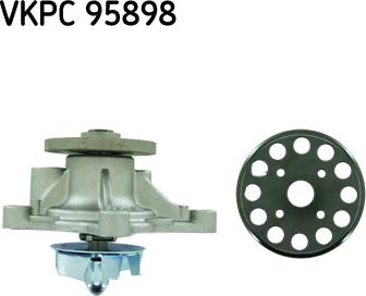 SKF VKPC 95898 - Pompa acqua autozon.pro