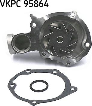 SKF VKPC 95864 - Pompa acqua autozon.pro