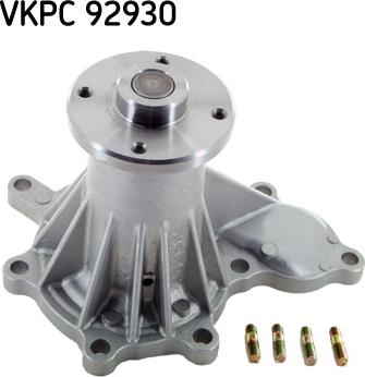 SKF VKPC 92930 - Pompa acqua autozon.pro