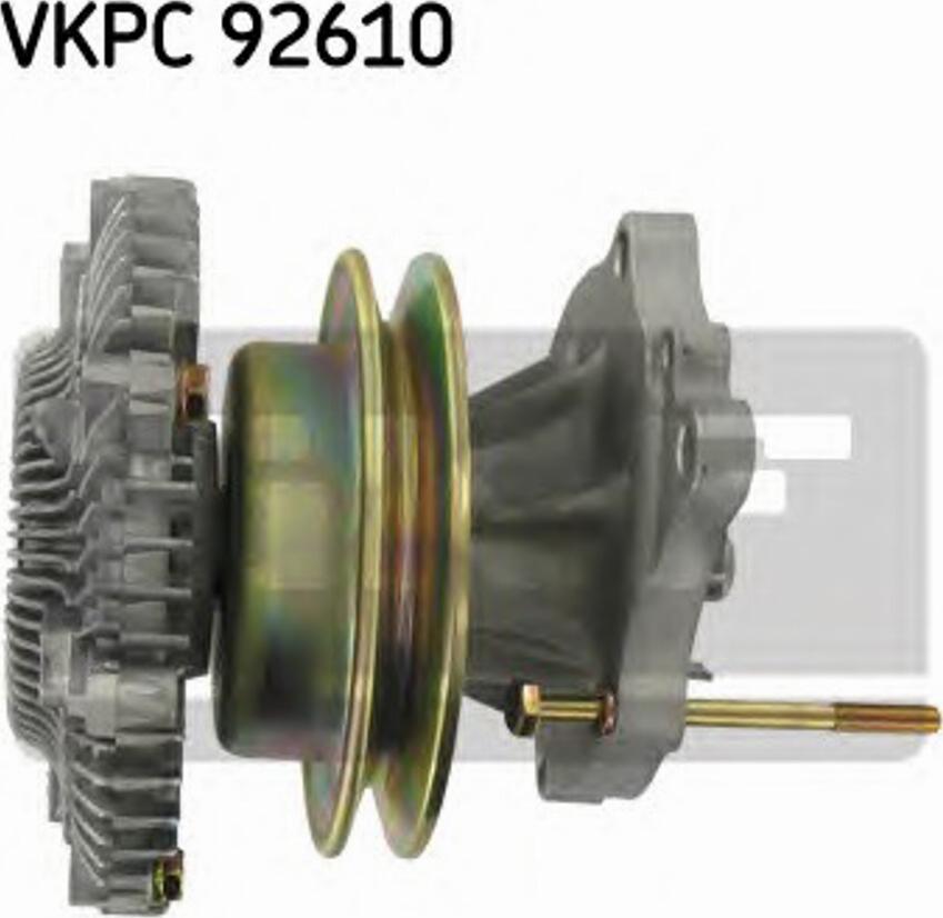 SKF VKPC 92610 - Pompa acqua autozon.pro