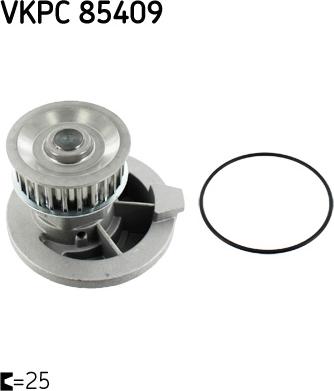 SKF VKPC 85409 - Pompa acqua autozon.pro