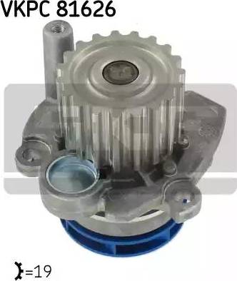 SKF VKPC 81626 - Pompa acqua autozon.pro