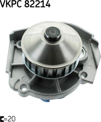 SKF VKPC 82214 - Pompa acqua autozon.pro