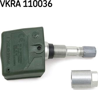 SKF VKRA 110036 - Sensore ruota, Press. gonf. pneumatici-Sistema controllo autozon.pro