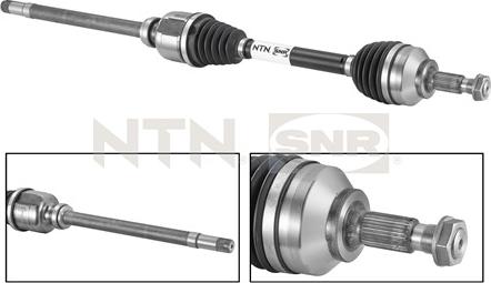 SNR DK59.002 - Albero motore / Semiasse autozon.pro