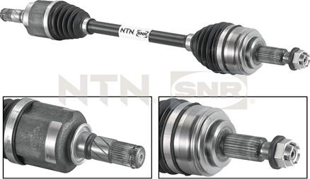 SNR DK55.057 - Albero motore / Semiasse autozon.pro