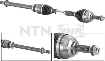 SNR DK55.063 - Albero motore / Semiasse autozon.pro