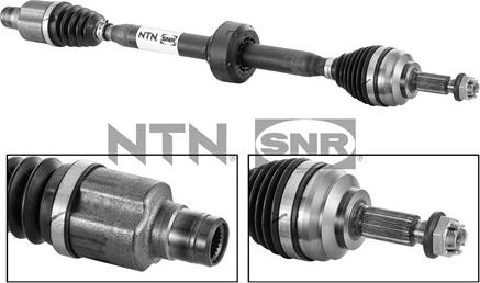 SNR DK55.004 - Albero motore / Semiasse autozon.pro