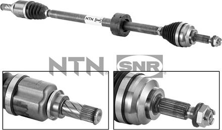 SNR DK55.005 - Albero motore / Semiasse autozon.pro