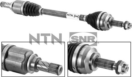 SNR DK55.006 - Albero motore / Semiasse autozon.pro