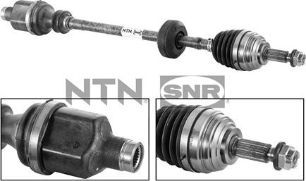 SNR DK55.008 - Albero motore / Semiasse autozon.pro