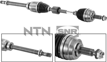 SNR DK55.016 - Albero motore / Semiasse autozon.pro