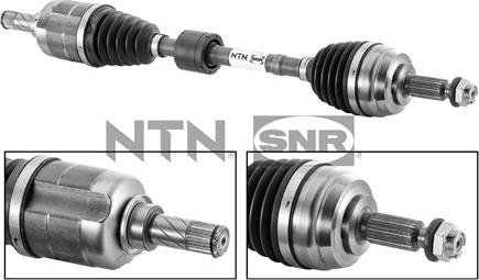 SNR DK55.013 - Albero motore / Semiasse autozon.pro