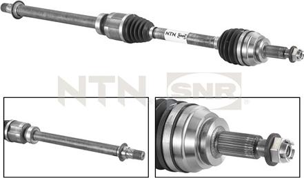 SNR DK55.071 - Albero motore / Semiasse autozon.pro