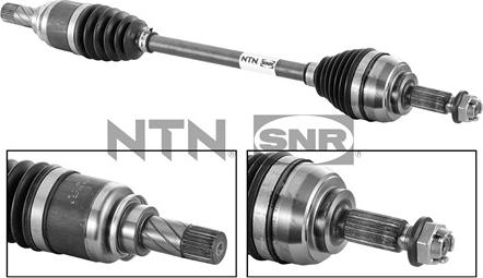 SNR DK55.156 - Albero motore / Semiasse autozon.pro