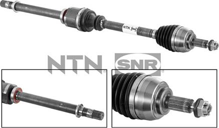 SNR DK55.138 - Albero motore / Semiasse autozon.pro