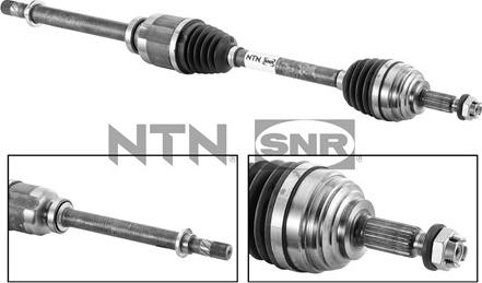 SNR DK55.124 - Albero motore / Semiasse autozon.pro