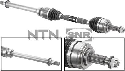 SNR DK55.204 - Albero motore / Semiasse autozon.pro