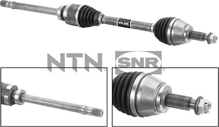 SNR DK55.224 - Albero motore / Semiasse autozon.pro