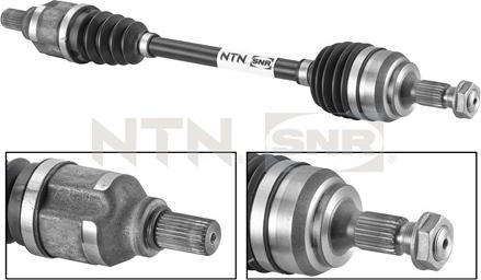 SNR DK66.004 - Albero motore / Semiasse autozon.pro