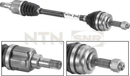 SNR DK66.001 - Albero motore / Semiasse autozon.pro