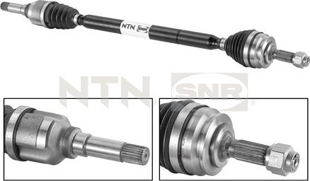 SNR DK66.002 - Albero motore / Semiasse autozon.pro