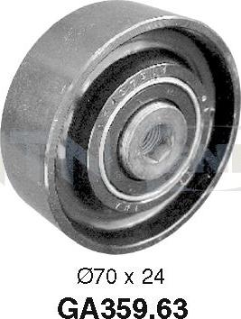 SNR GA359.63 - Galoppino / Guidacinghia, Cinghia Poly-V autozon.pro