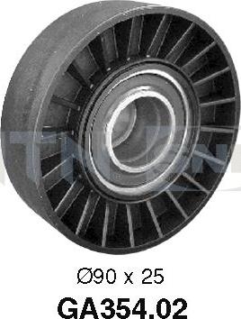 SNR GA354.02 - Galoppino / Guidacinghia, Cinghia Poly-V autozon.pro