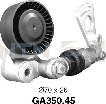 SNR GA350.45 - Galoppino / Guidacinghia, Cinghia Poly-V autozon.pro