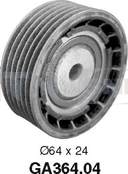 SNR GA364.04 - Galoppino / Guidacinghia, Cinghia Poly-V autozon.pro