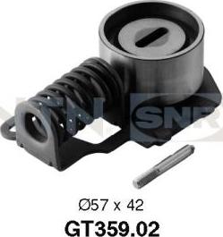 SNR GT359.02 - Rullo tenditore, Cinghia dentata autozon.pro