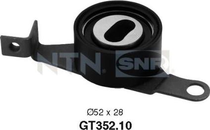 SNR GT352.10 - Rullo tenditore, Cinghia dentata autozon.pro