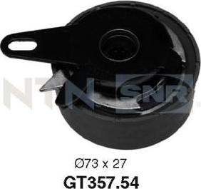 SNR GT357.54 - Rullo tenditore, Cinghia dentata autozon.pro