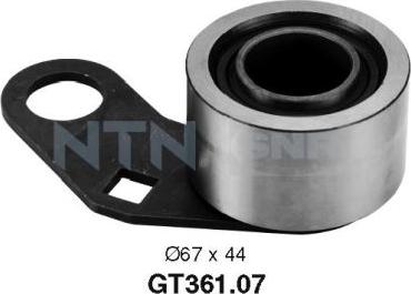 SNR GT361.07 - Rullo tenditore, Cinghia dentata autozon.pro