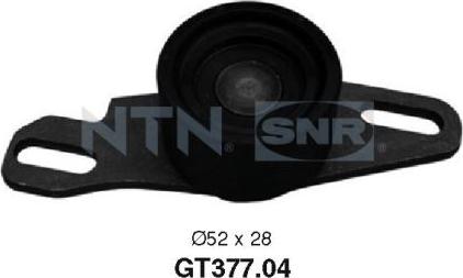 SNR GT377.04 - Rullo tenditore, Cinghia dentata autozon.pro