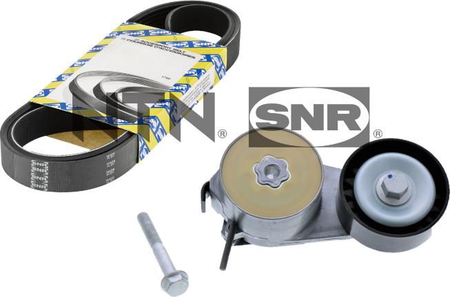 SNR KA858.08 - Kit Cinghie Poly-V autozon.pro