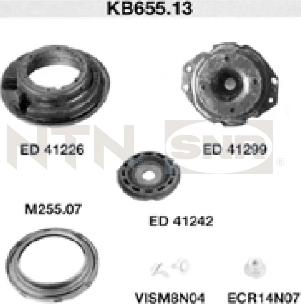 SNR KB655.13 - Supporto ammortizzatore a molla autozon.pro